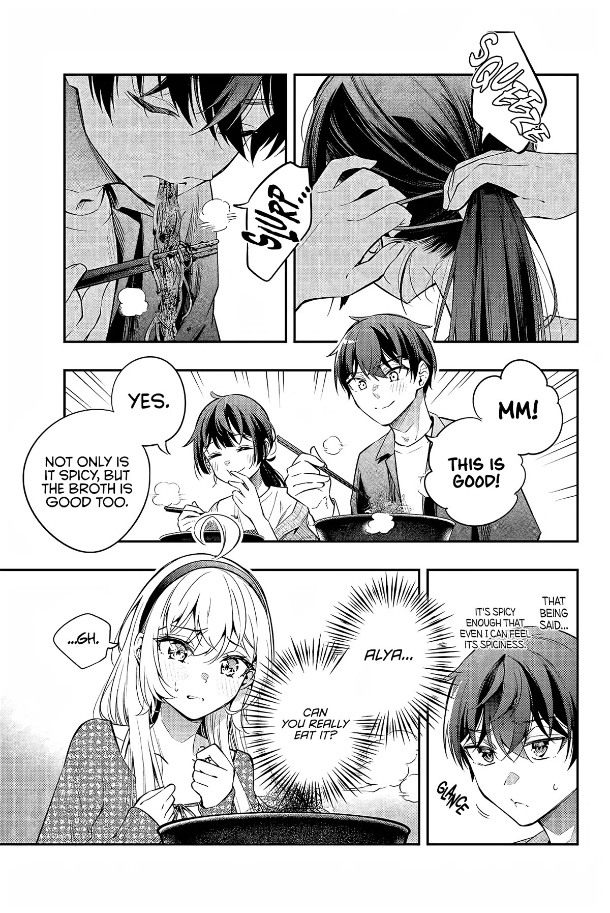 Alya Sometimes Hides Her Feelings in Russian Chapter 22 page 4 - Chapter 22: That’s the First Time I Saw Someone with the Look of a Deadman (3)