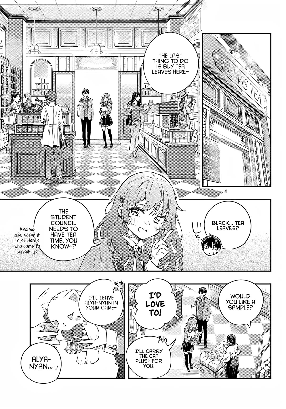 Alya Sometimes Hides Her Feelings in Russian Chapter 27 page 4 - Chapter 27: Haah, Fine (2)