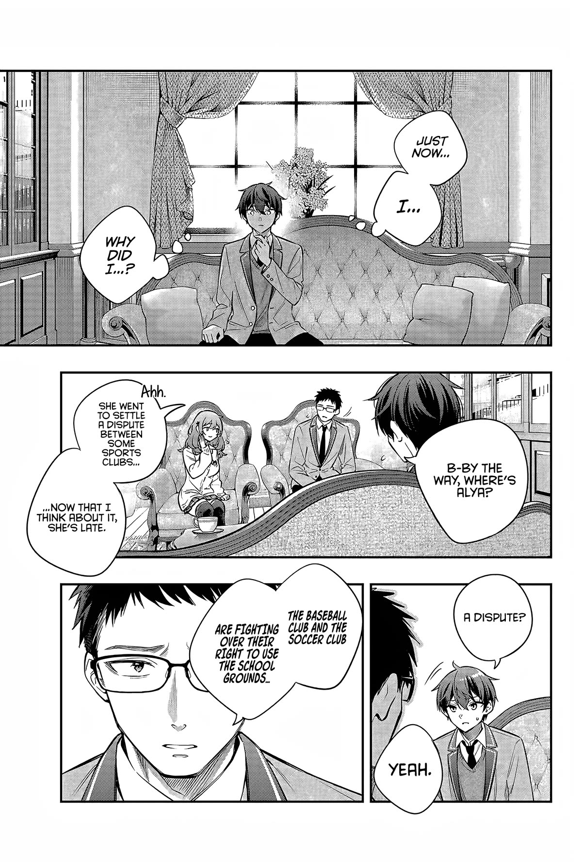 Alya Sometimes Hides Her Feelings in Russian Chapter 28 page 4 - Chapter 28: Haah, Fine (3)
