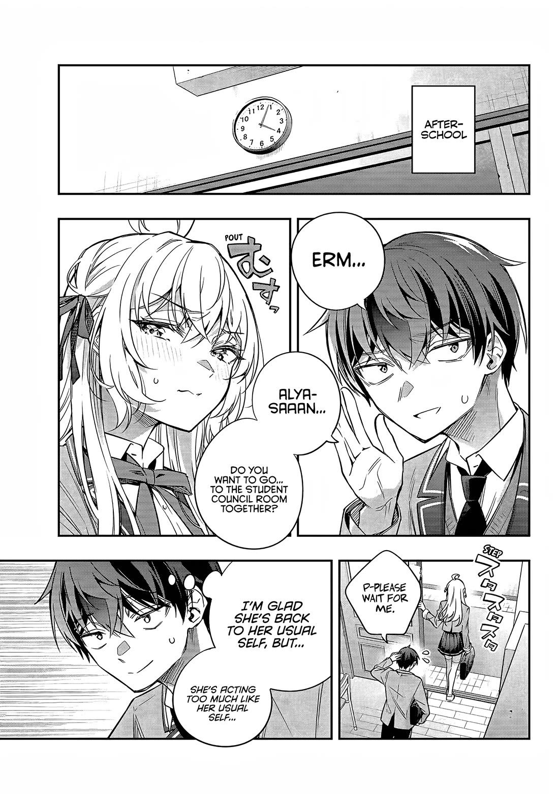 Alya Sometimes Hides Her Feelings in Russian Chapter 35 page 12 - Chapter 35: The Ball is Your Enemy. No Objections Allowed! (2)