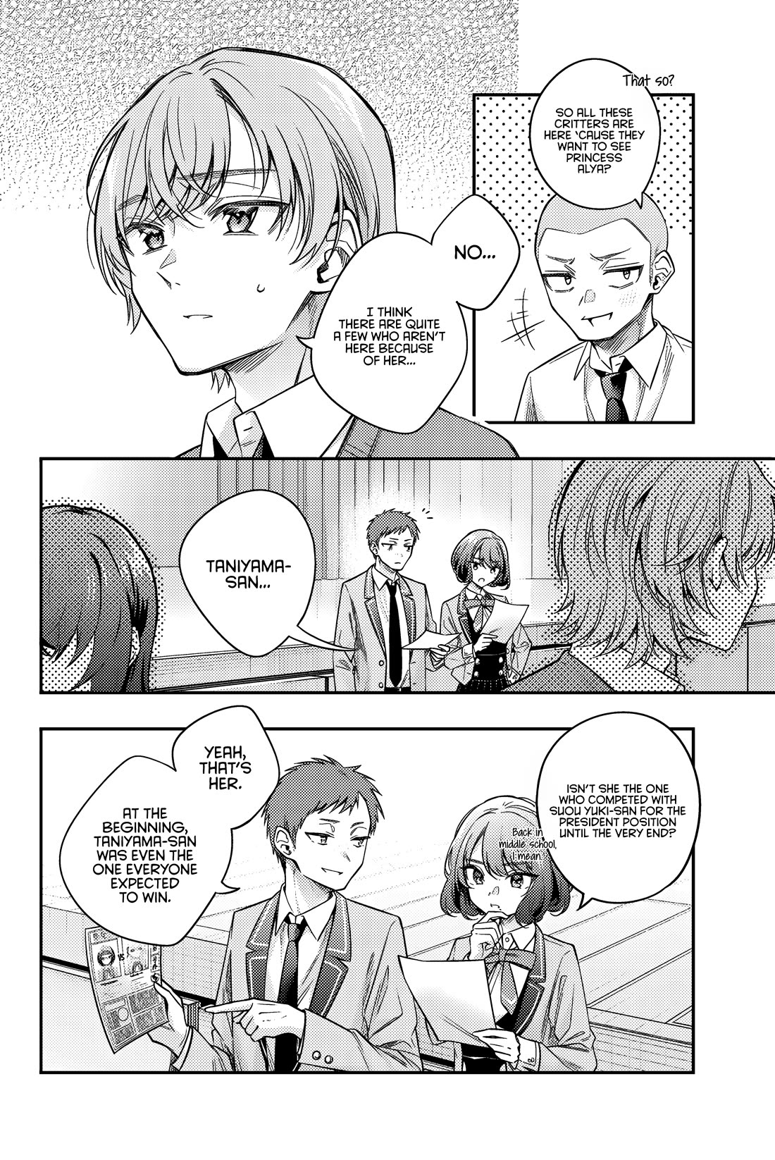 Alya Sometimes Hides Her Feelings in Russian Chapter 58 page 3 - Chapter 58: Ideals and Reality (2)