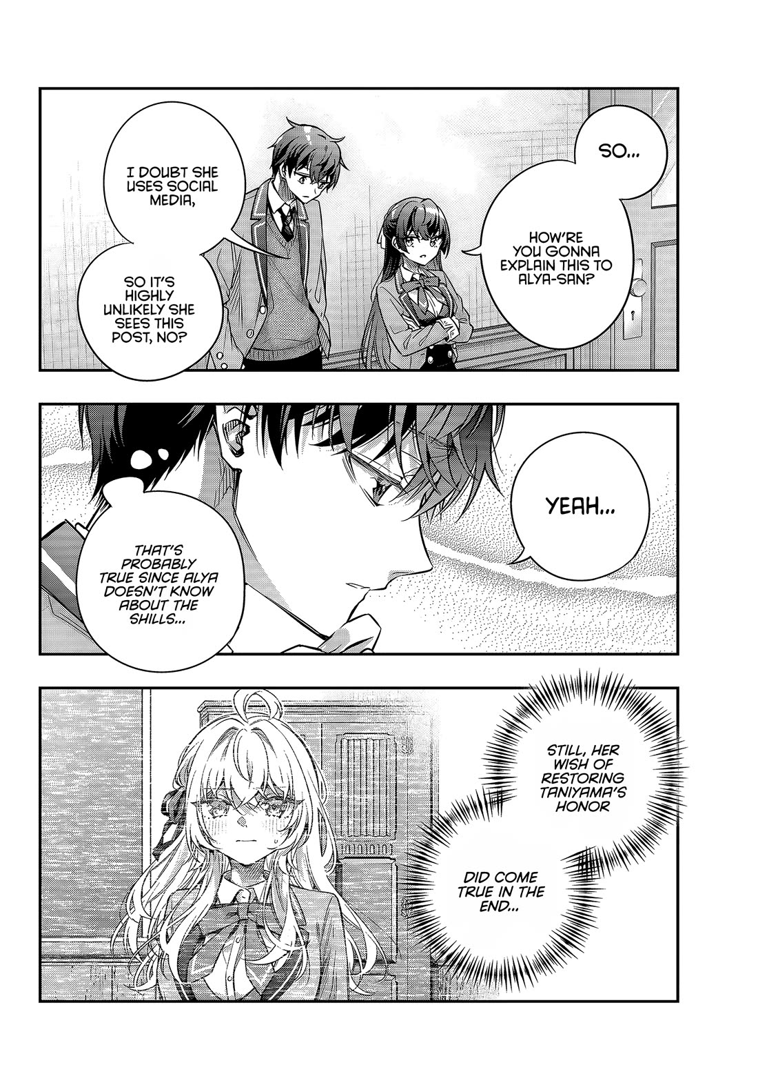 Alya Sometimes Hides Her Feelings in Russian Chapter 76 page 12 - Chapter 76