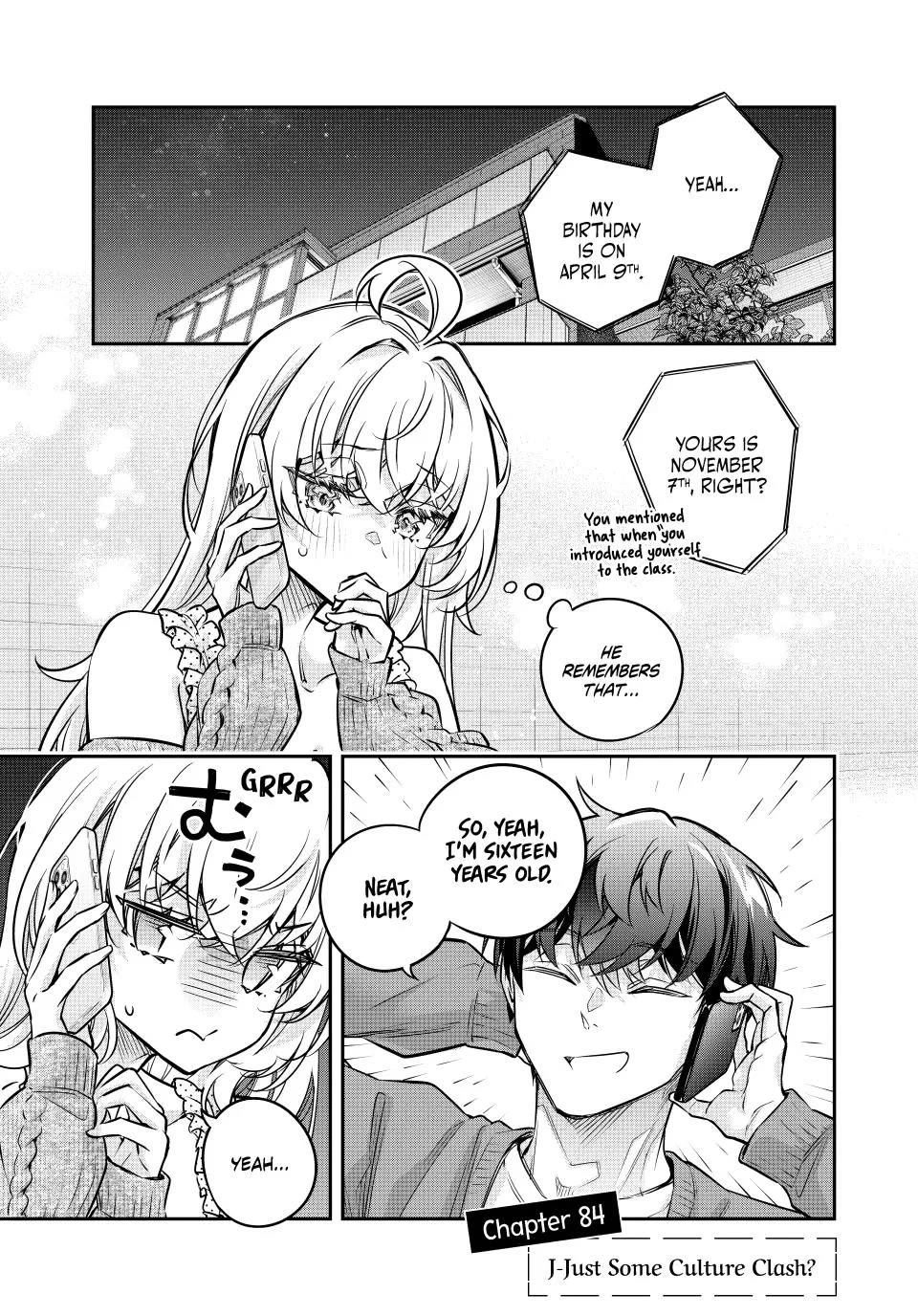 Alya Sometimes Hides Her Feelings in Russian Chapter 84 page 1 - Chapter 84
