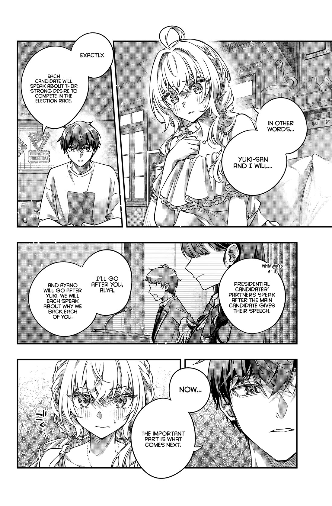 Alya Sometimes Hides Her Feelings in Russian Chapter 87 page 8 - Chapter 87
