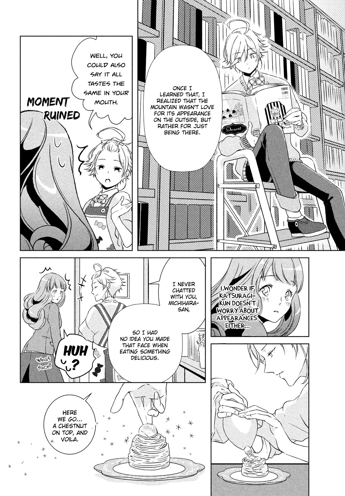 Amaama-kun no Okashi na Yuuwaku Chapter 1 page 15 - Chapter 1: Maiden in Love and Mont Blanc