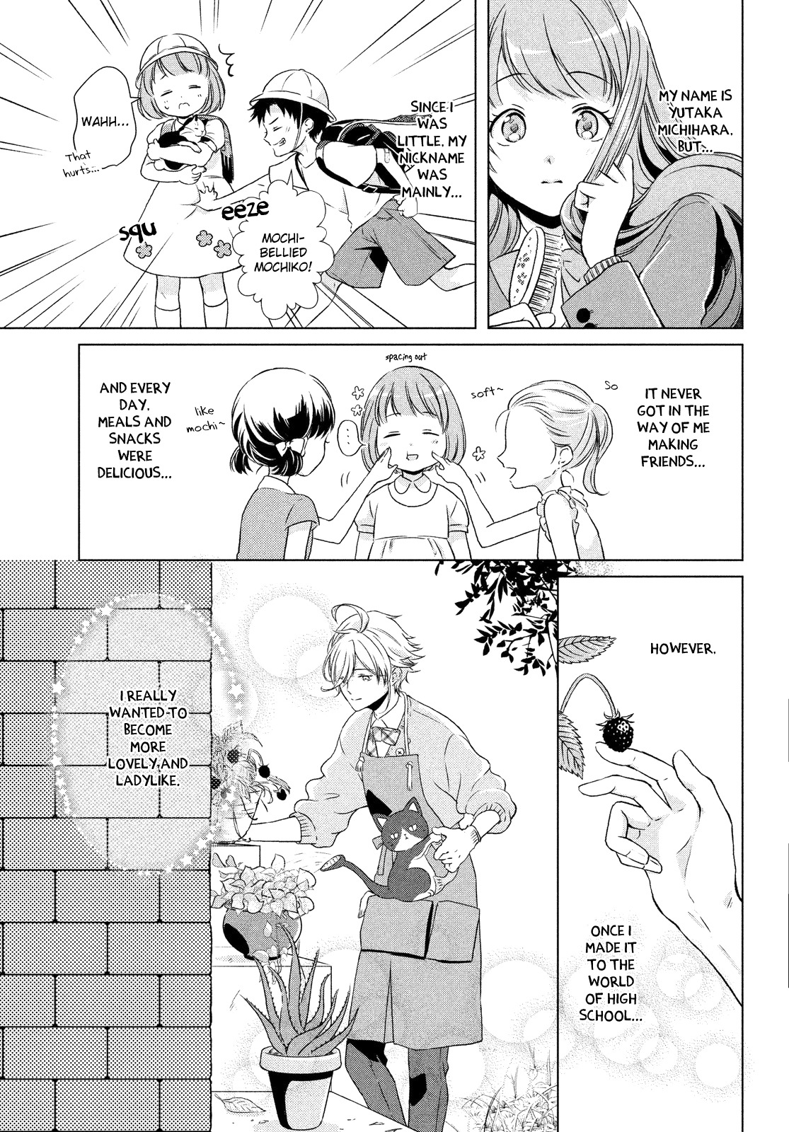 Amaama-kun no Okashi na Yuuwaku Chapter 1 page 4 - Chapter 1: Maiden in Love and Mont Blanc