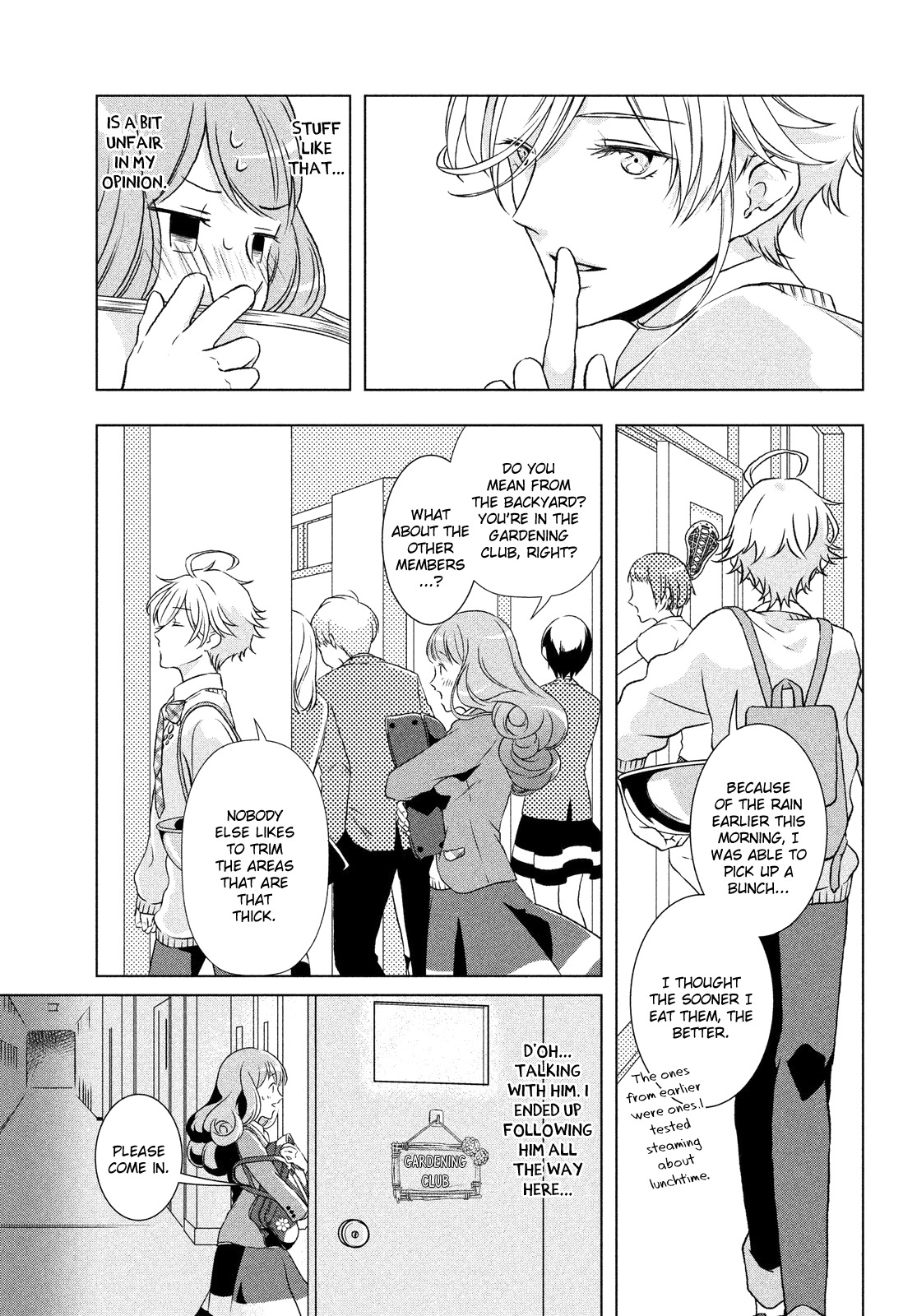 Amaama-kun no Okashi na Yuuwaku Chapter 1 page 8 - Chapter 1: Maiden in Love and Mont Blanc