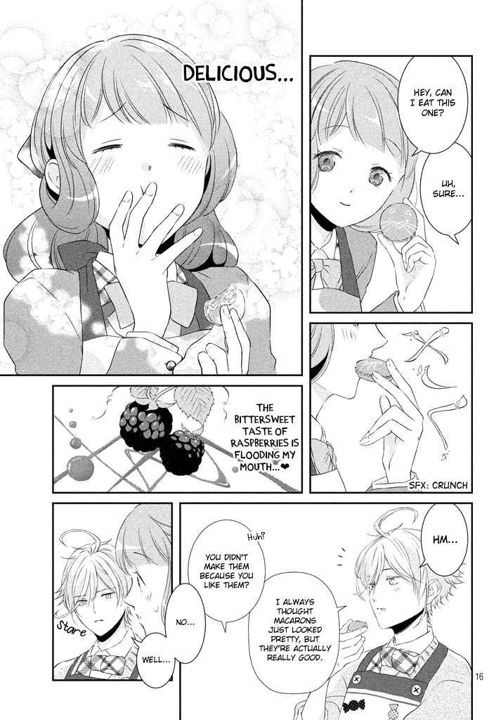 Amaama-kun no Okashi na Yuuwaku Chapter 4 page 18 - Chapter 4: When You Go, Macaron & When in Doubt, Botan