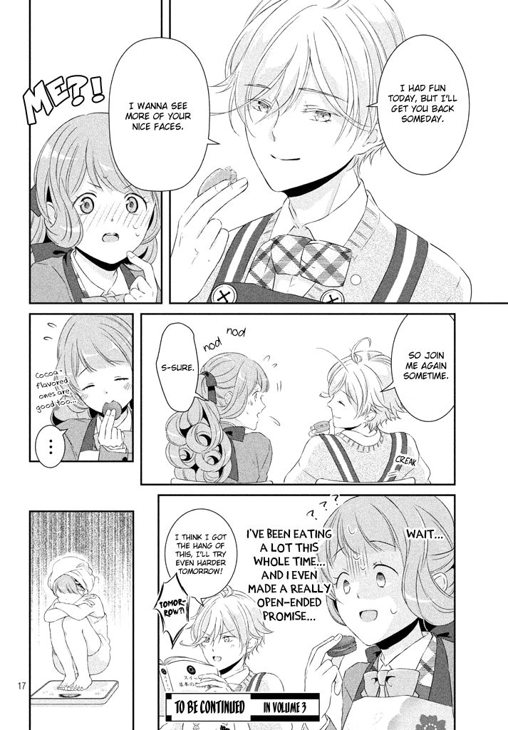 Amaama-kun no Okashi na Yuuwaku Chapter 4 page 19 - Chapter 4: When You Go, Macaron & When in Doubt, Botan