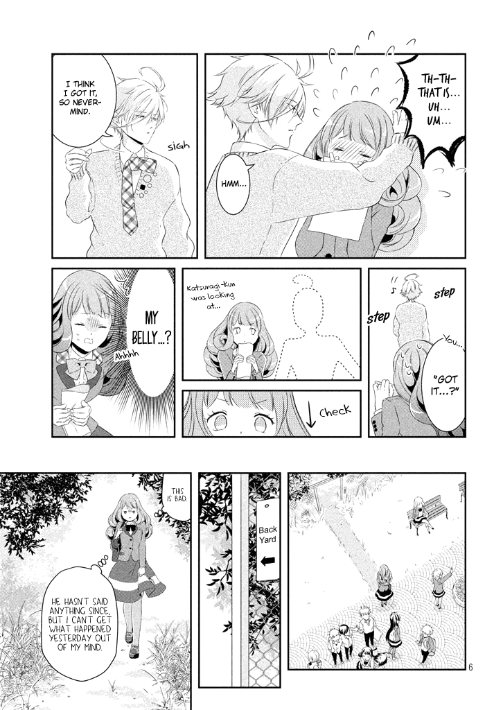 Amaama-kun no Okashi na Yuuwaku Chapter 4 page 8 - Chapter 4: When You Go, Macaron & When in Doubt, Botan