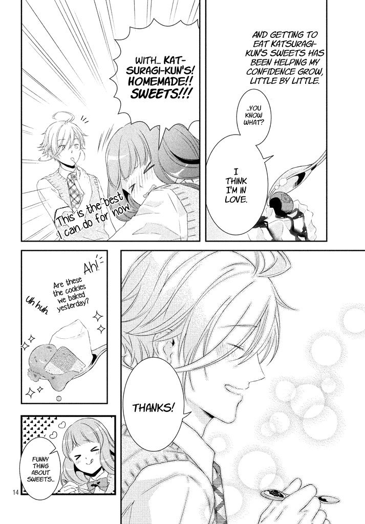 Amaama-kun no Okashi na Yuuwaku Chapter 5 page 14 - Chapter 5: The Blueberry Sundae While I Couldn't See You