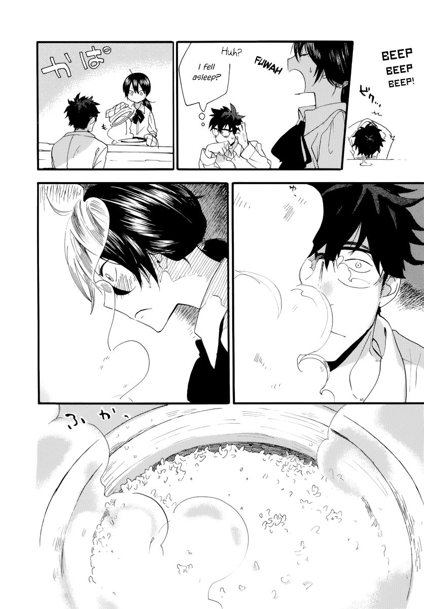 Amaama to Inazuma Chapter 1 page 37 - Chapter 1 : School uniform and clay pot rice