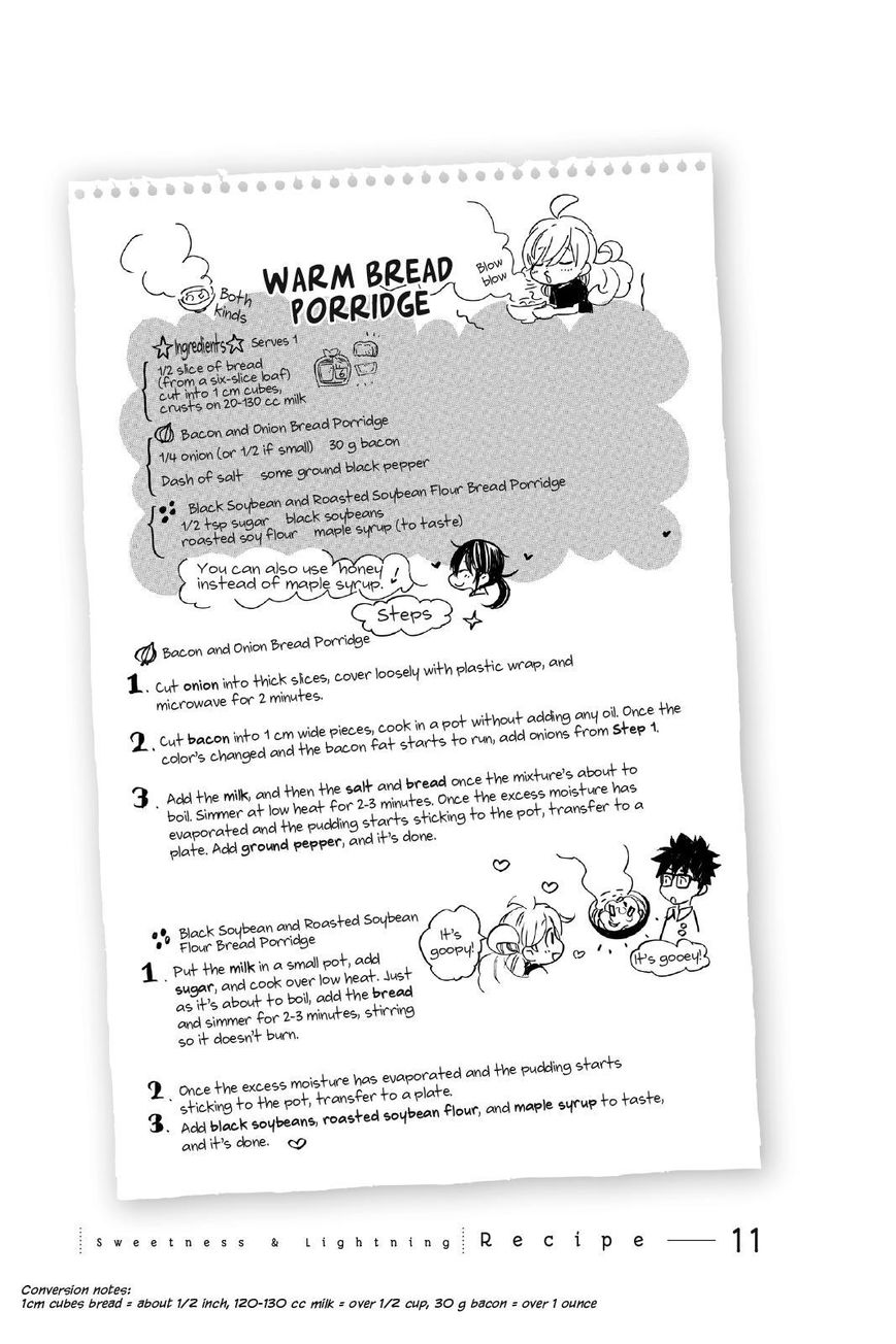 Amaama to Inazuma Chapter 11 page 35 - Chapter 11 : Late Nights and Bread Porridge