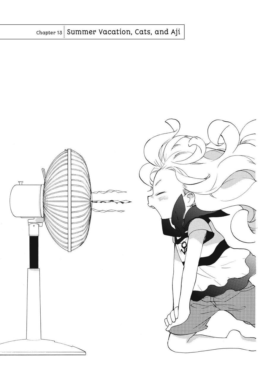 Amaama to Inazuma Chapter 13 page 1 - Chapter 13 : Summer Vacation, Cats, and Aji