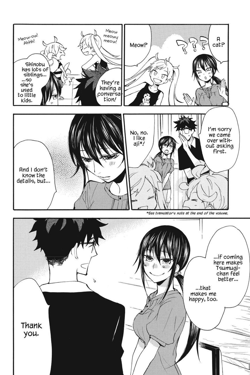 Amaama to Inazuma Chapter 13 page 10 - Chapter 13 : Summer Vacation, Cats, and Aji