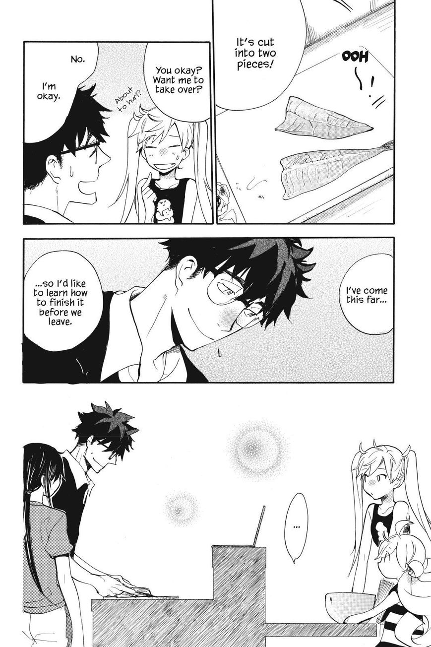 Amaama to Inazuma Chapter 13 page 20 - Chapter 13 : Summer Vacation, Cats, and Aji