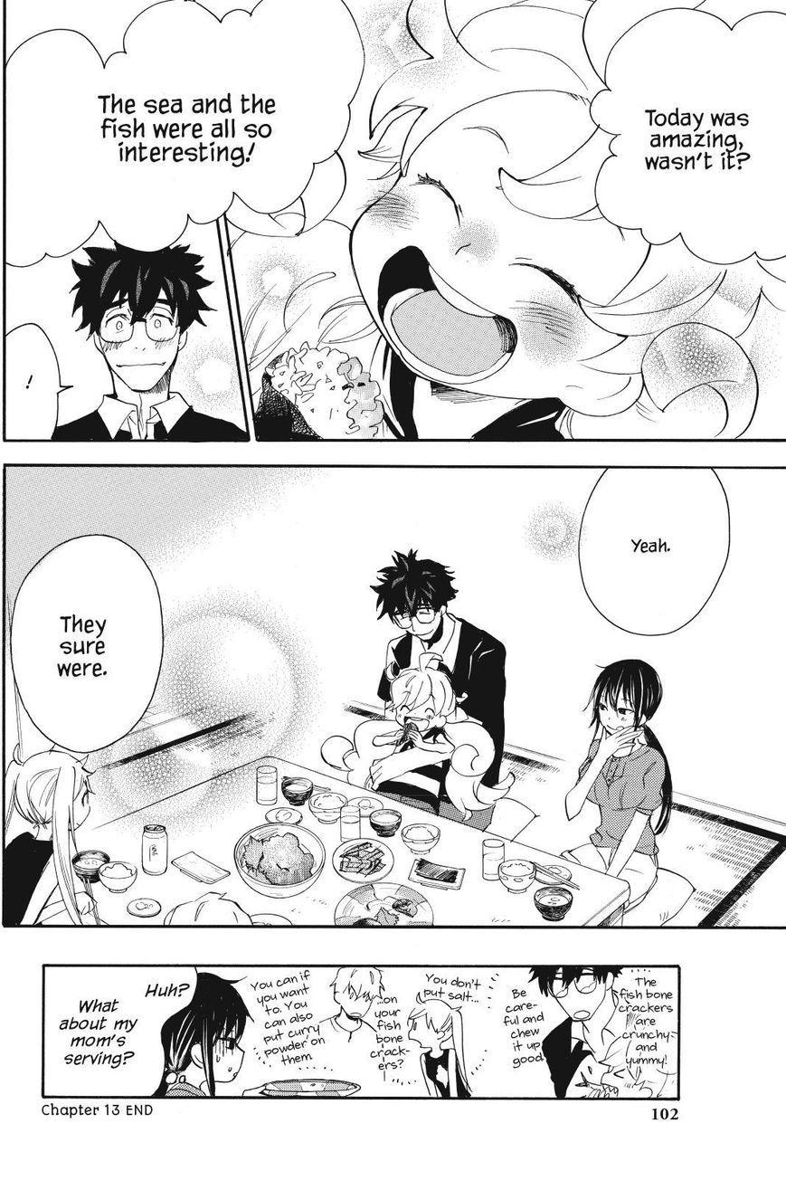 Amaama to Inazuma Chapter 13 page 32 - Chapter 13 : Summer Vacation, Cats, and Aji