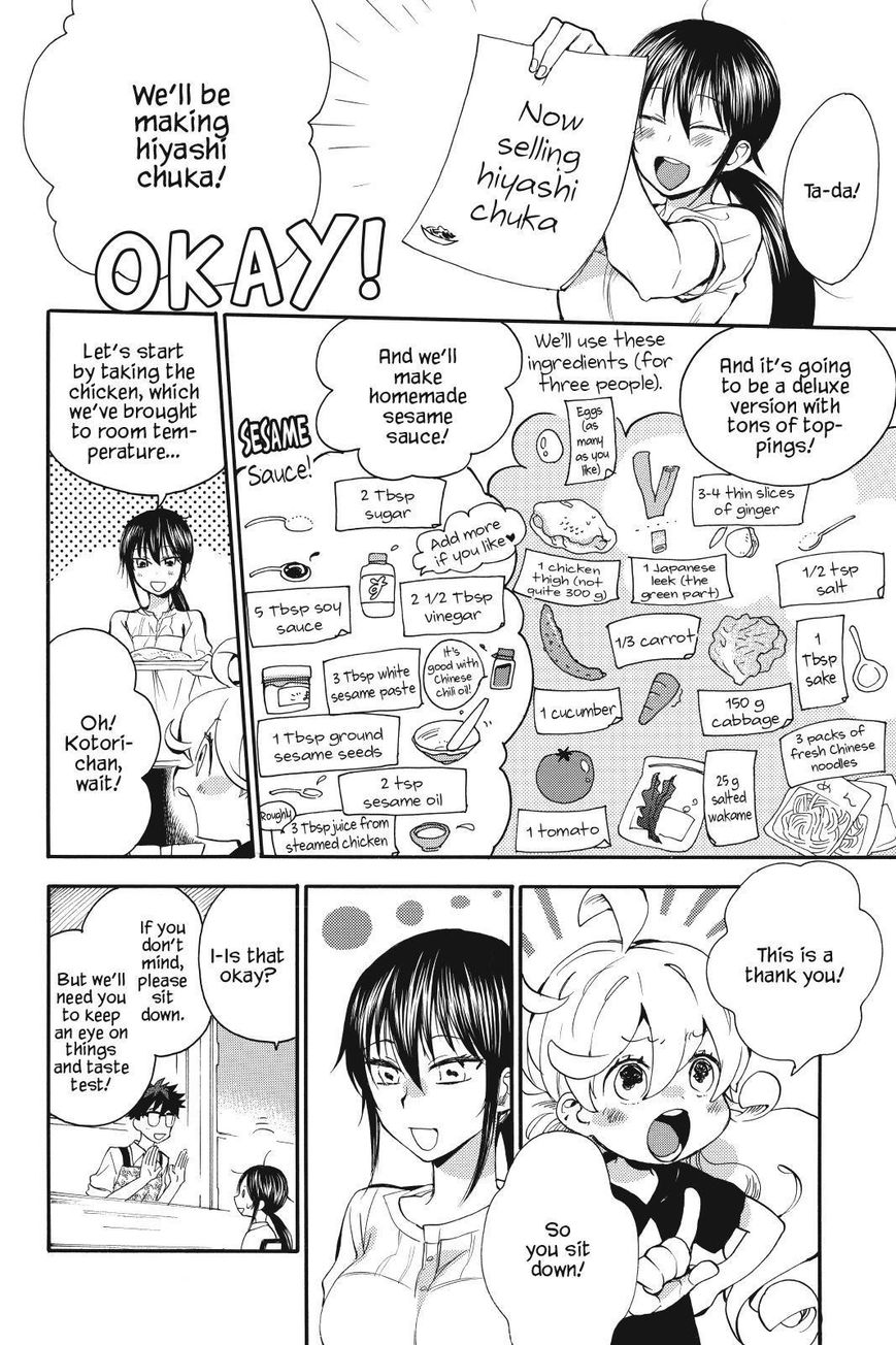Amaama to Inazuma Chapter 14 page 22 - Chapter 14 : Sesame Hiyashi Chuka and a Great Adventure