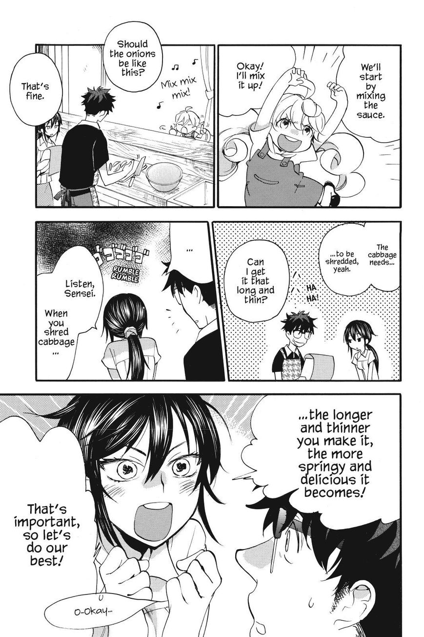 Amaama to Inazuma Chapter 16 page 10 - Chapter 16 : Springy Shredded Cabbage and Shougayaki