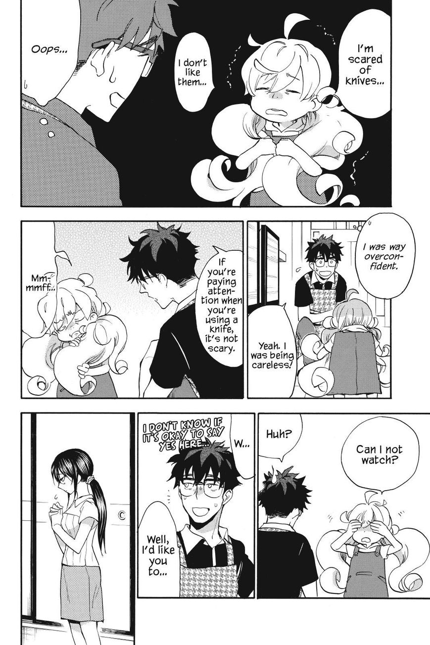 Amaama to Inazuma Chapter 16 page 17 - Chapter 16 : Springy Shredded Cabbage and Shougayaki