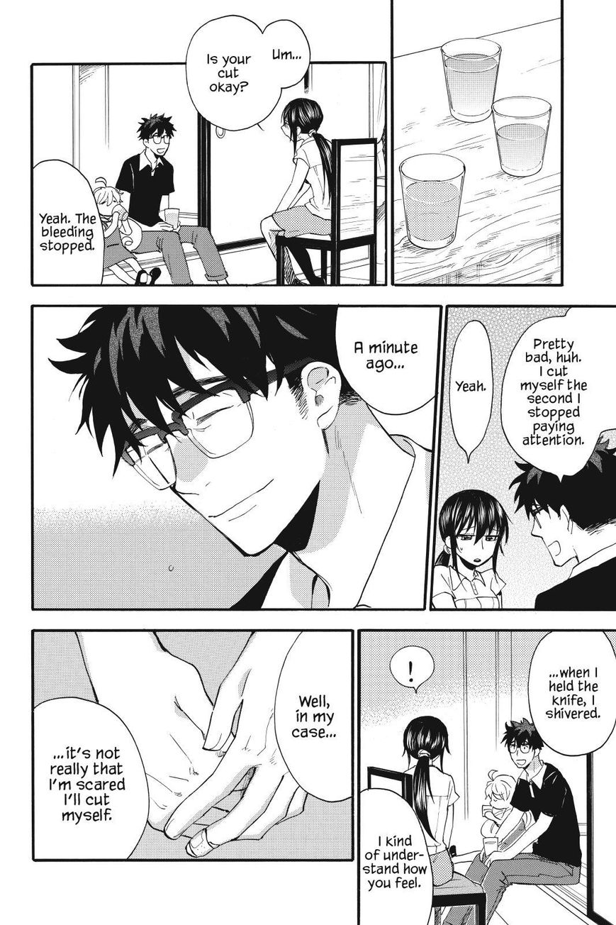 Amaama to Inazuma Chapter 16 page 19 - Chapter 16 : Springy Shredded Cabbage and Shougayaki