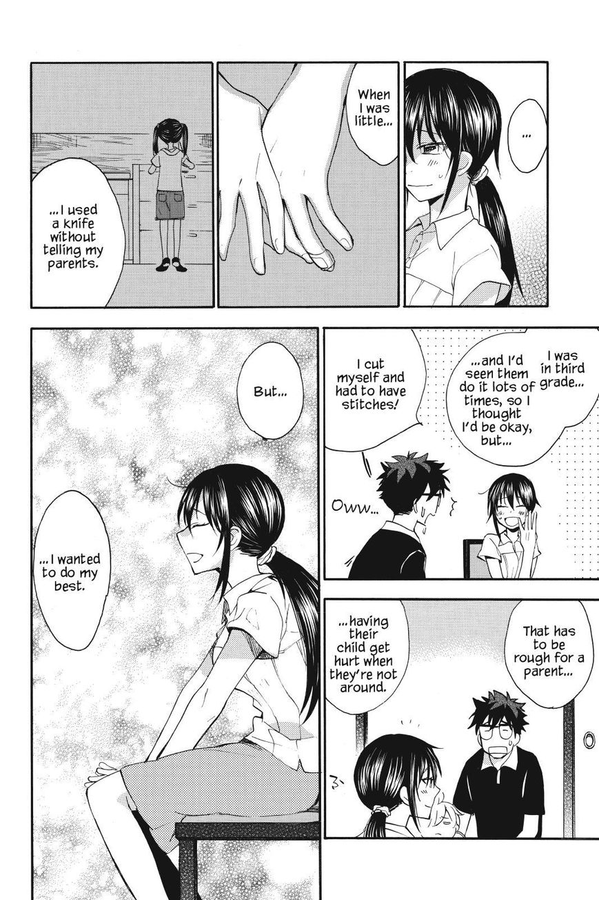 Amaama to Inazuma Chapter 16 page 21 - Chapter 16 : Springy Shredded Cabbage and Shougayaki
