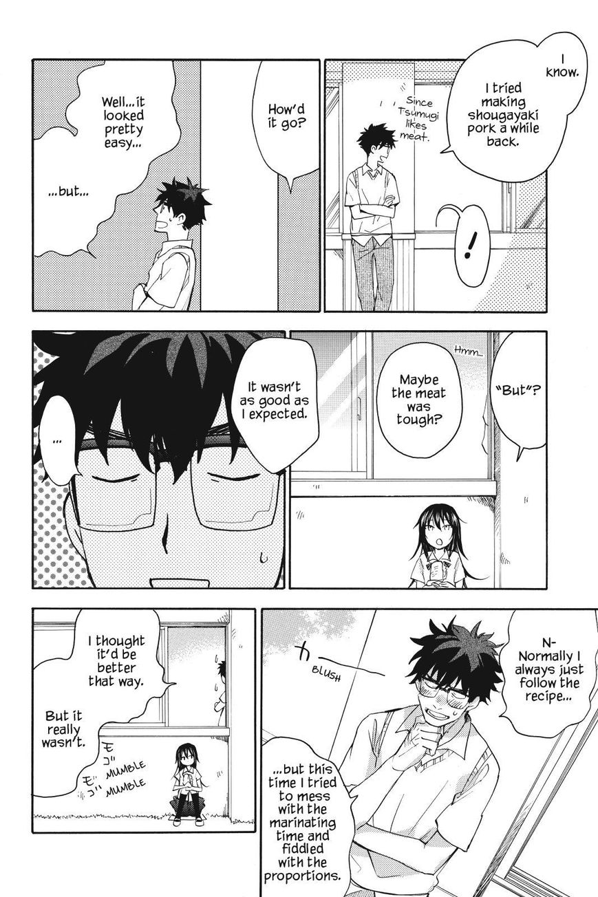 Amaama to Inazuma Chapter 16 page 8 - Chapter 16 : Springy Shredded Cabbage and Shougayaki