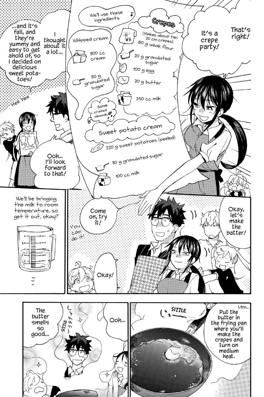 Amaama to Inazuma Chapter 17 page 17 - Chapter 17 : A Play and Sweet Potato Crepes