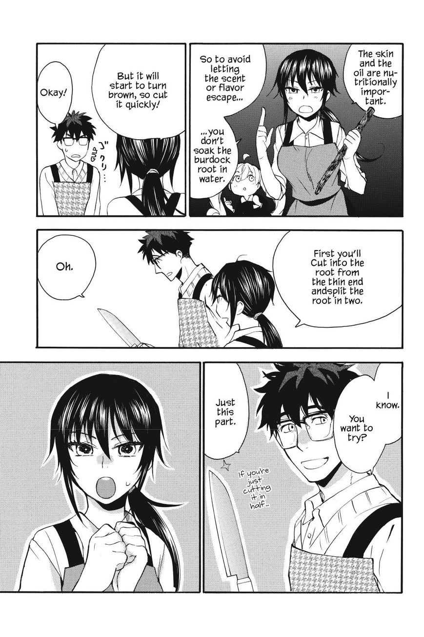 Amaama to Inazuma Chapter 18 page 17 - Chapter 18 : Kobachi and Kinpira Gobou