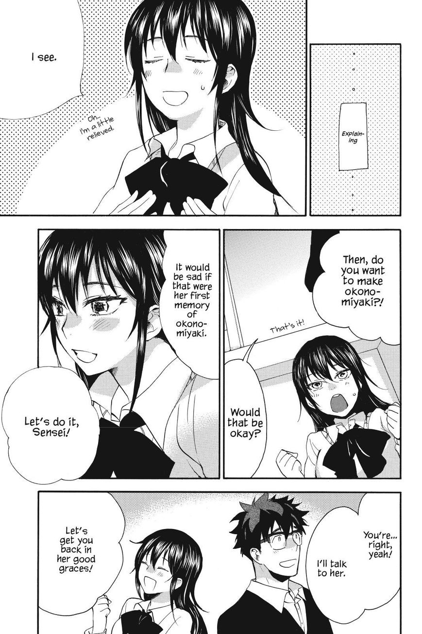 Amaama to Inazuma Chapter 19 page 11 - Chapter 19 : Okonomiyaki Filled With Love