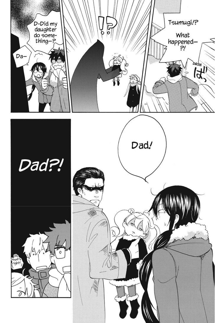 Amaama to Inazuma Chapter 22.2 page 10 - Chapter 22 v2 : It's Been a While, Buri Daikon