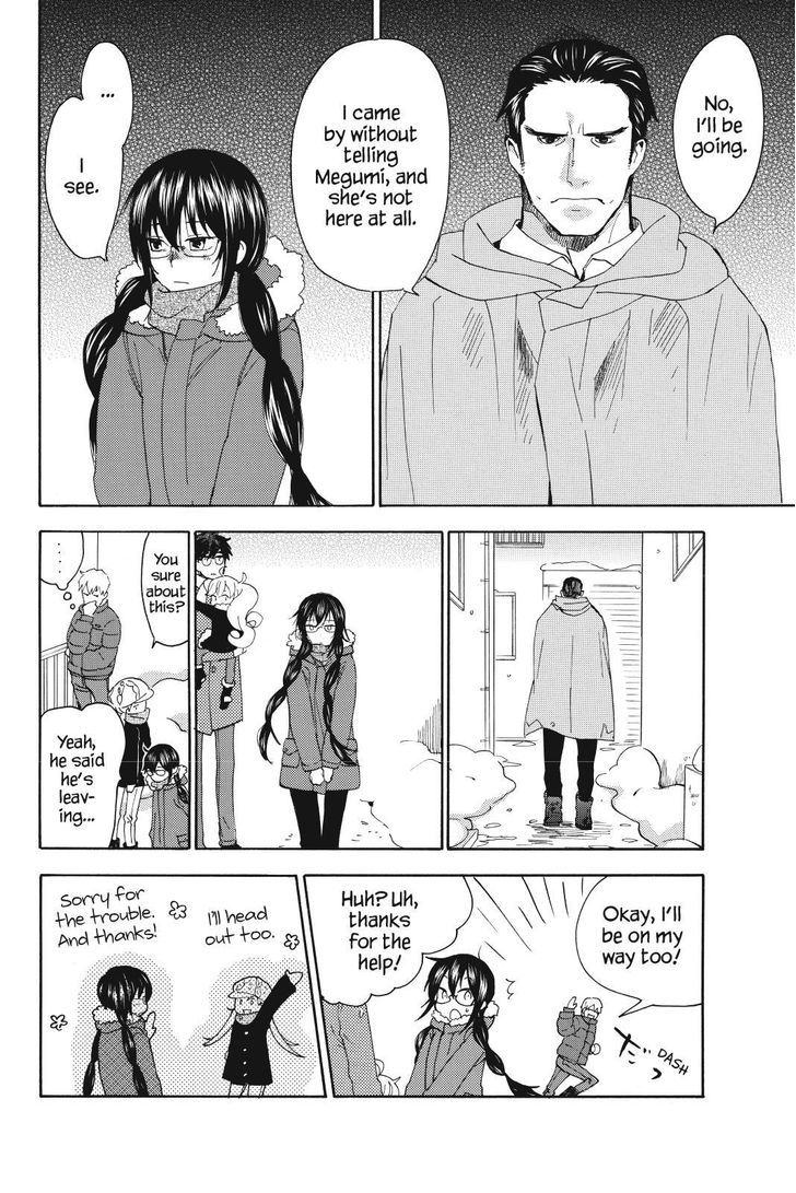 Amaama to Inazuma Chapter 22.2 page 12 - Chapter 22 v2 : It's Been a While, Buri Daikon