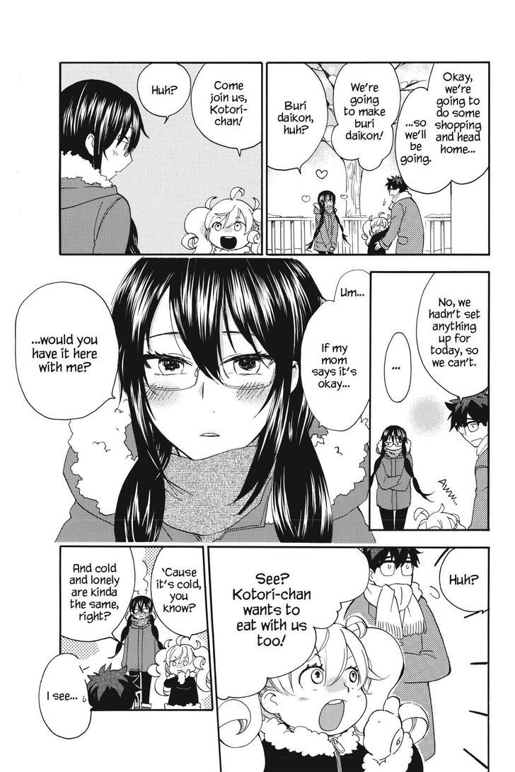 Amaama to Inazuma Chapter 22.2 page 13 - Chapter 22 v2 : It's Been a While, Buri Daikon