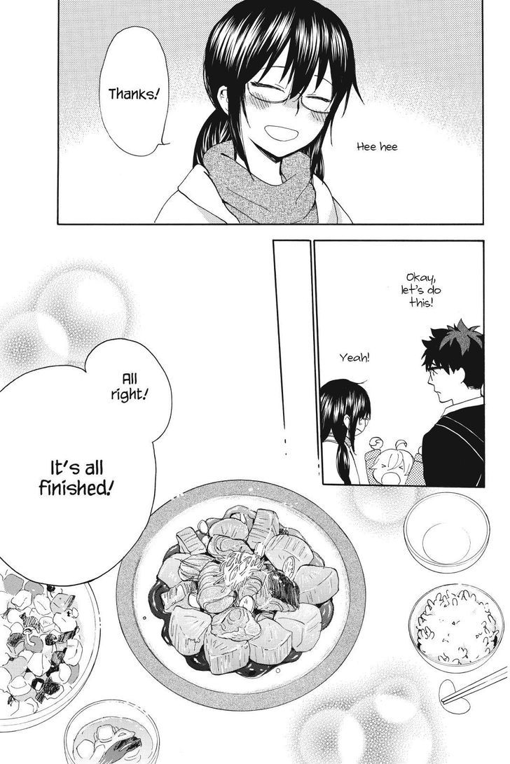 Amaama to Inazuma Chapter 22.2 page 23 - Chapter 22 v2 : It's Been a While, Buri Daikon