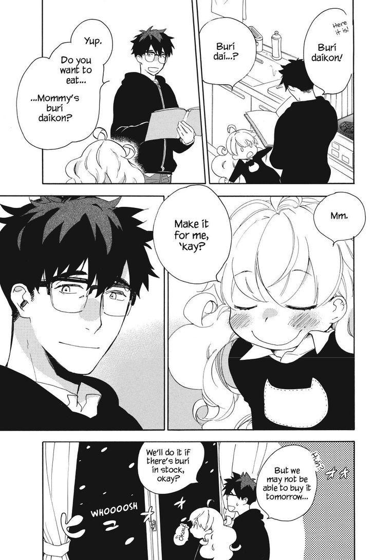 Amaama to Inazuma Chapter 22.2 page 3 - Chapter 22 v2 : It's Been a While, Buri Daikon