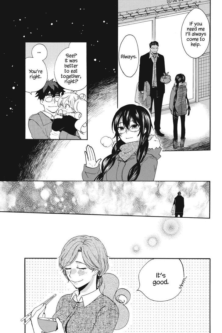 Amaama to Inazuma Chapter 22.2 page 31 - Chapter 22 v2 : It's Been a While, Buri Daikon