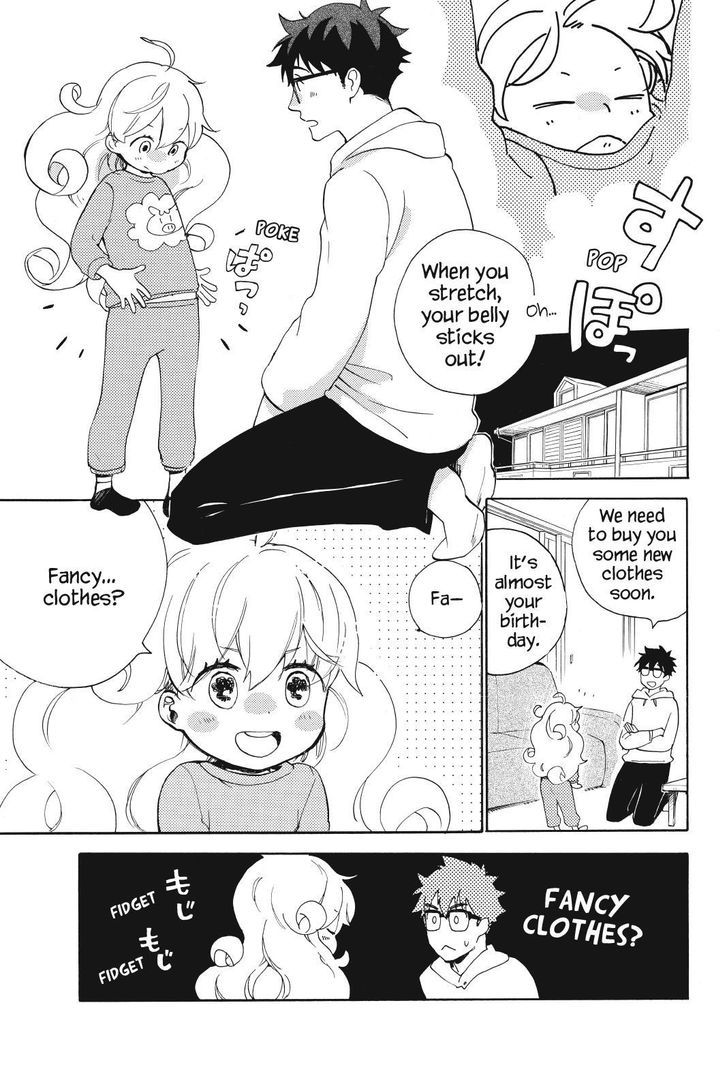 Amaama to Inazuma Chapter 23.2 page 3 - Chapter 23 v2 : A Birthday and Sushi Cake