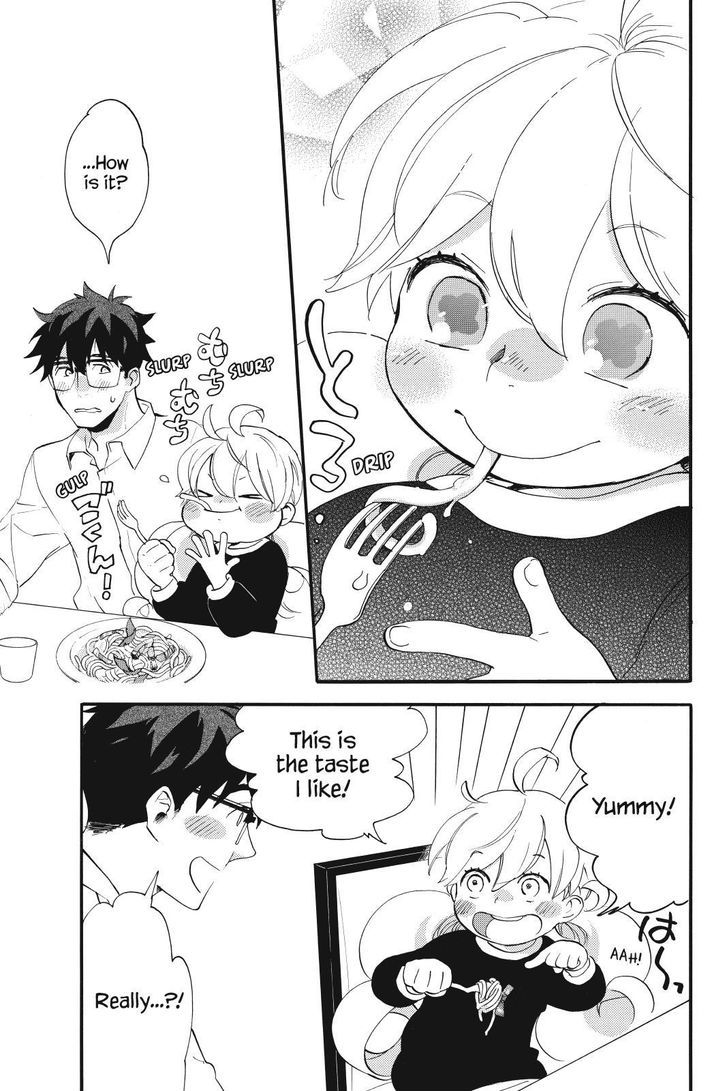 Amaama to Inazuma Chapter 24.2 page 27 - Chapter 24 v2 : Liars and Parme-whatsit and Carbonara Spaghetti