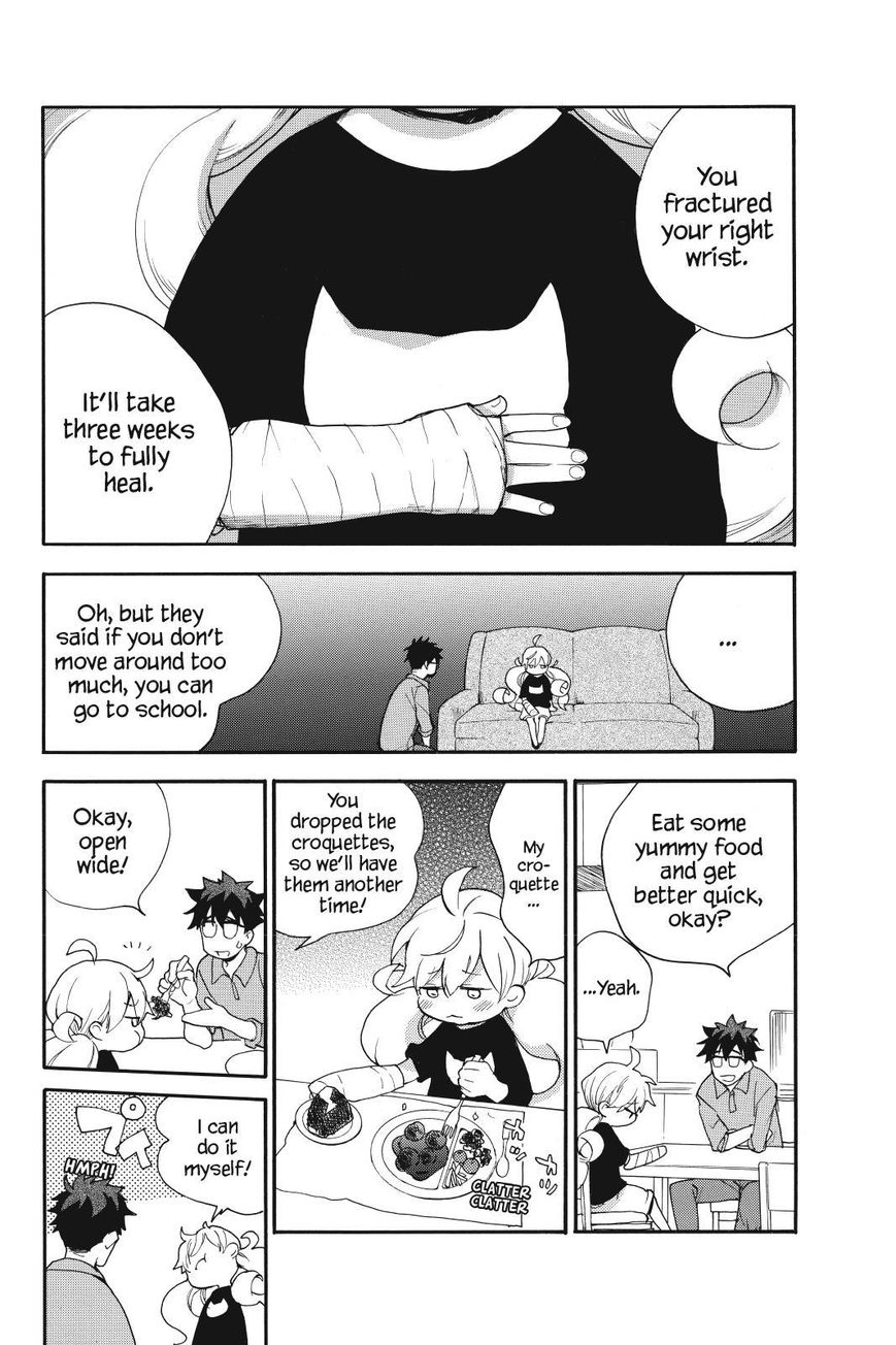Amaama to Inazuma Chapter 25 page 8 - Chapter 25 : Warm Croquettes Under a Starry Sky