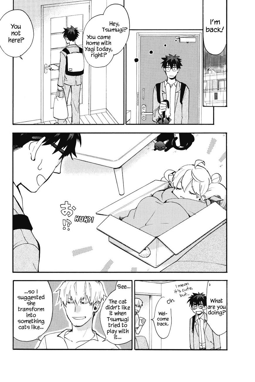 Amaama to Inazuma Chapter 26 page 10 - Chapter 26 : A Cat, Tsumugi, and Corn Soup (Fixed)