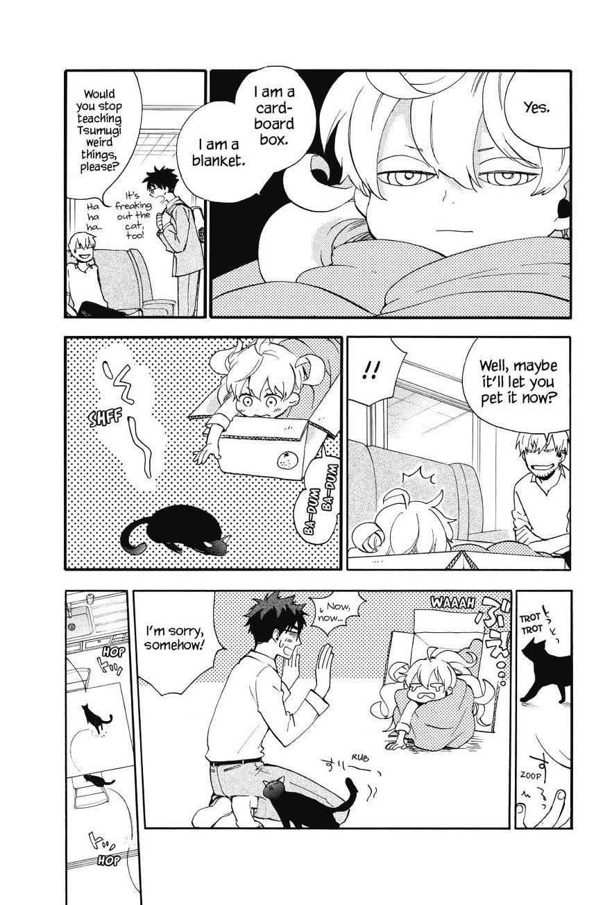 Amaama to Inazuma Chapter 26 page 11 - Chapter 26 : A Cat, Tsumugi, and Corn Soup (Fixed)