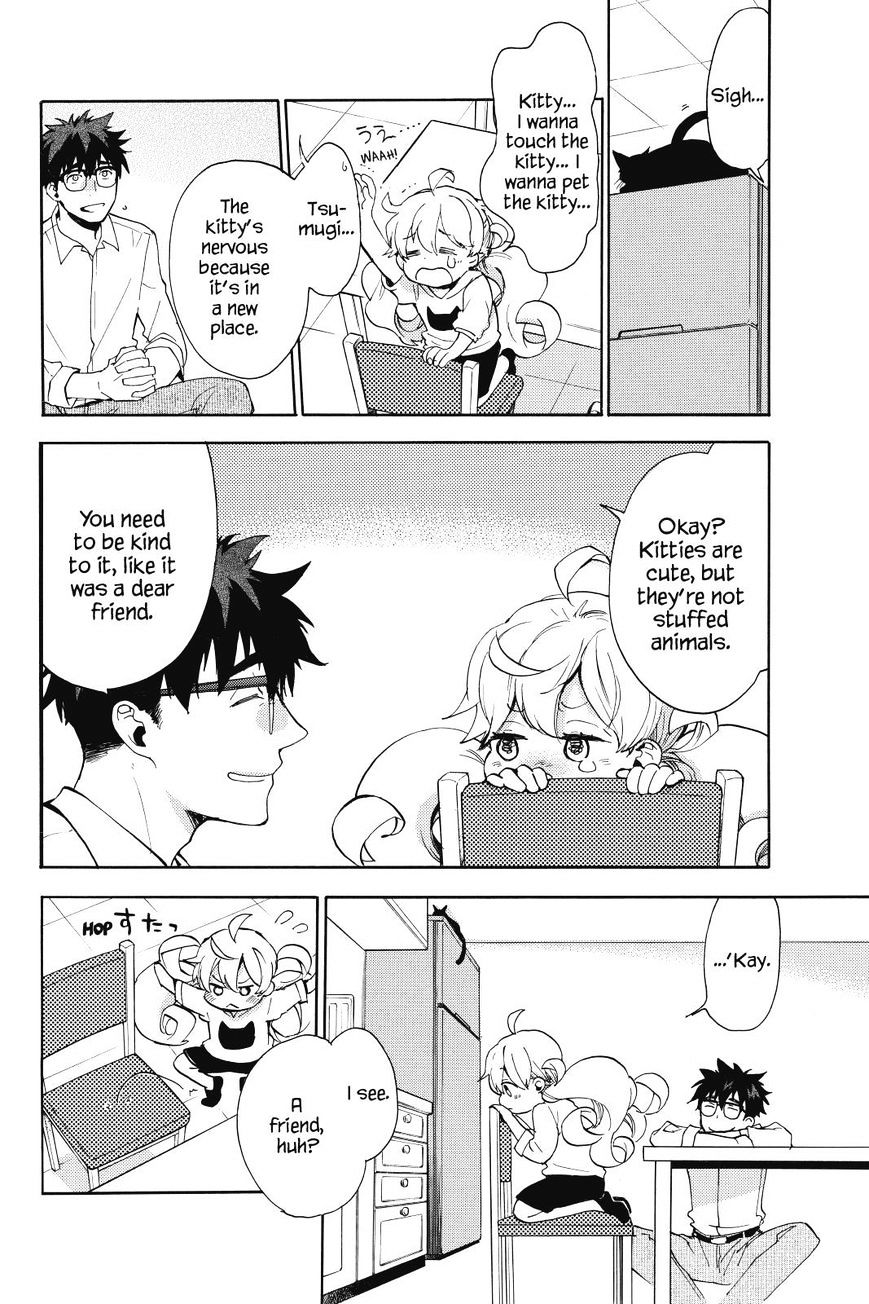 Amaama to Inazuma Chapter 26 page 12 - Chapter 26 : A Cat, Tsumugi, and Corn Soup (Fixed)