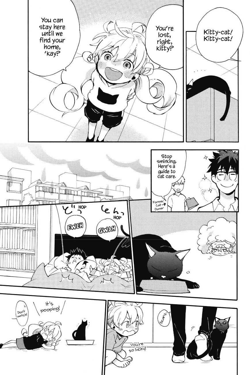 Amaama to Inazuma Chapter 26 page 13 - Chapter 26 : A Cat, Tsumugi, and Corn Soup (Fixed)