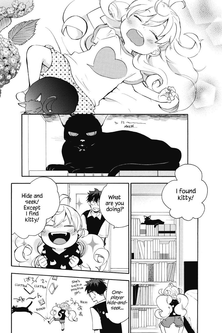 Amaama to Inazuma Chapter 26 page 14 - Chapter 26 : A Cat, Tsumugi, and Corn Soup (Fixed)