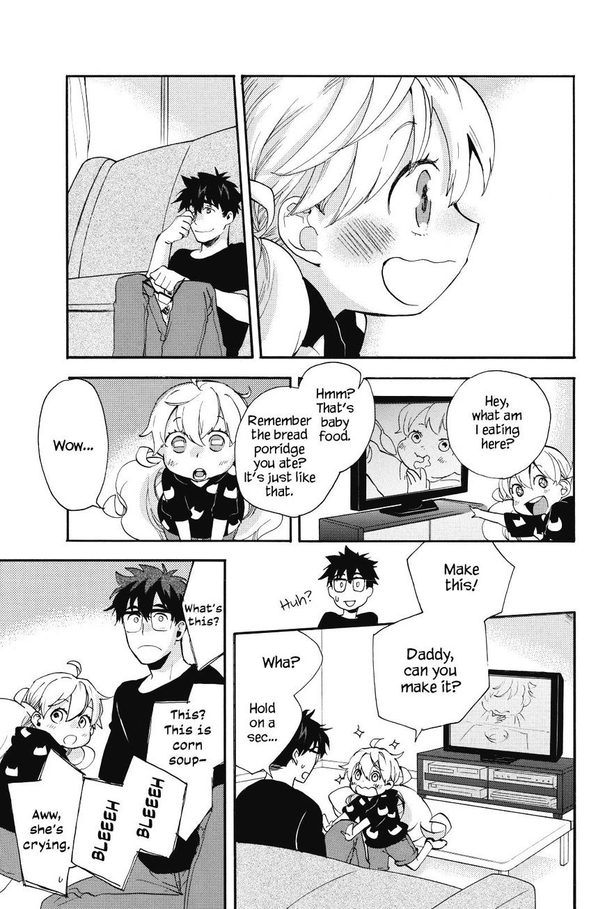 Amaama to Inazuma Chapter 26 page 17 - Chapter 26 : A Cat, Tsumugi, and Corn Soup (Fixed)