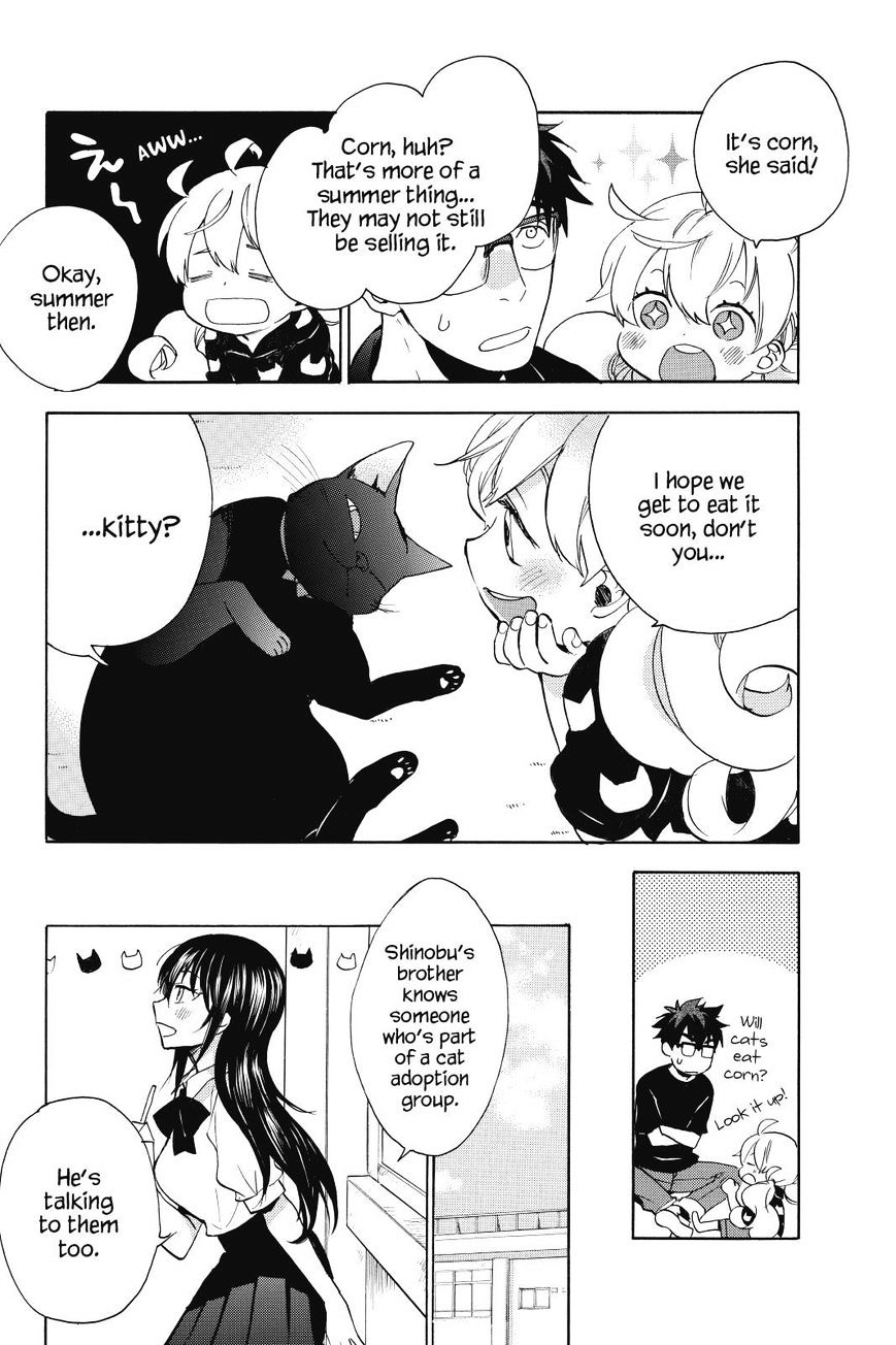Amaama to Inazuma Chapter 26 page 18 - Chapter 26 : A Cat, Tsumugi, and Corn Soup (Fixed)