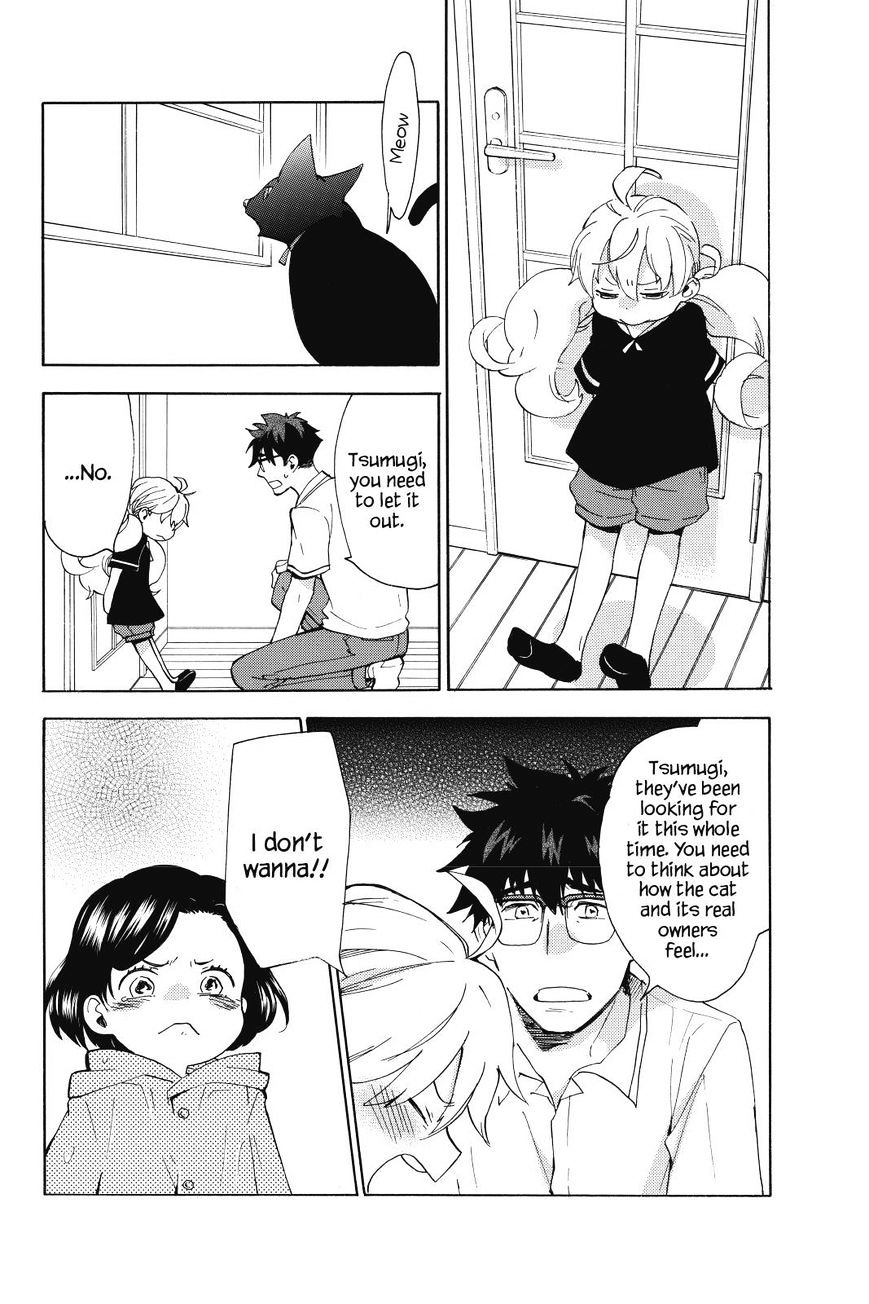 Amaama to Inazuma Chapter 26 page 24 - Chapter 26 : A Cat, Tsumugi, and Corn Soup (Fixed)