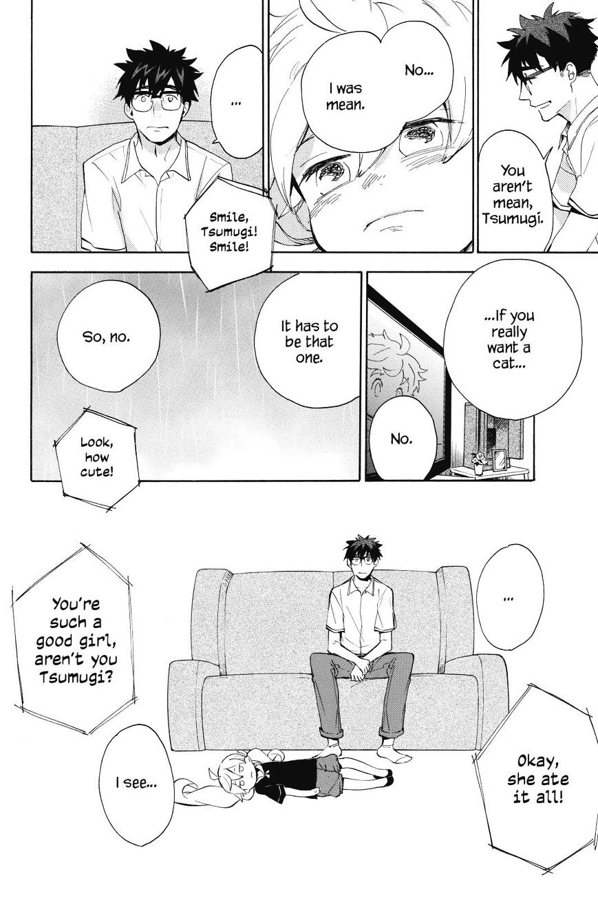 Amaama to Inazuma Chapter 26 page 28 - Chapter 26 : A Cat, Tsumugi, and Corn Soup (Fixed)