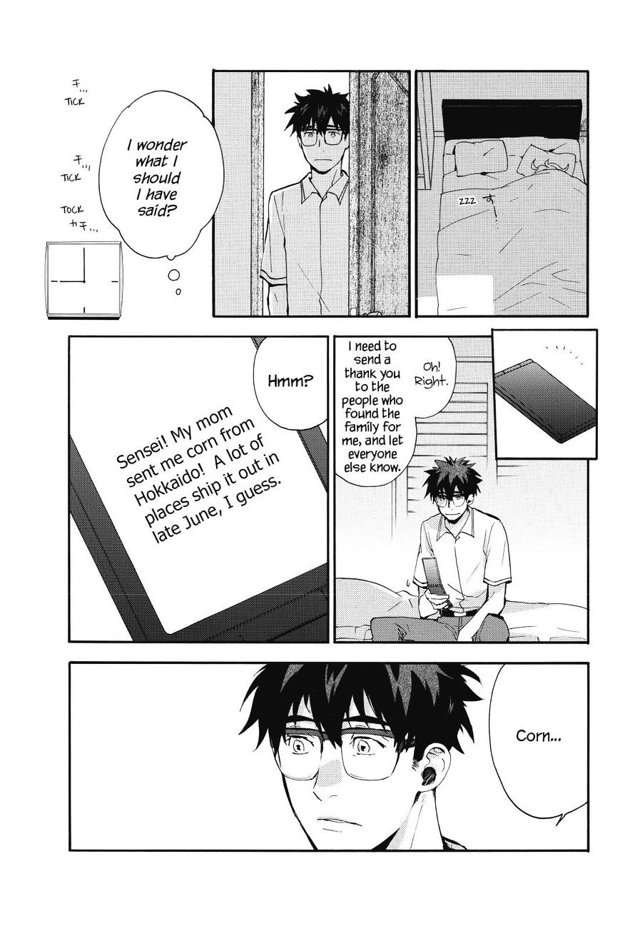 Amaama to Inazuma Chapter 26 page 29 - Chapter 26 : A Cat, Tsumugi, and Corn Soup (Fixed)