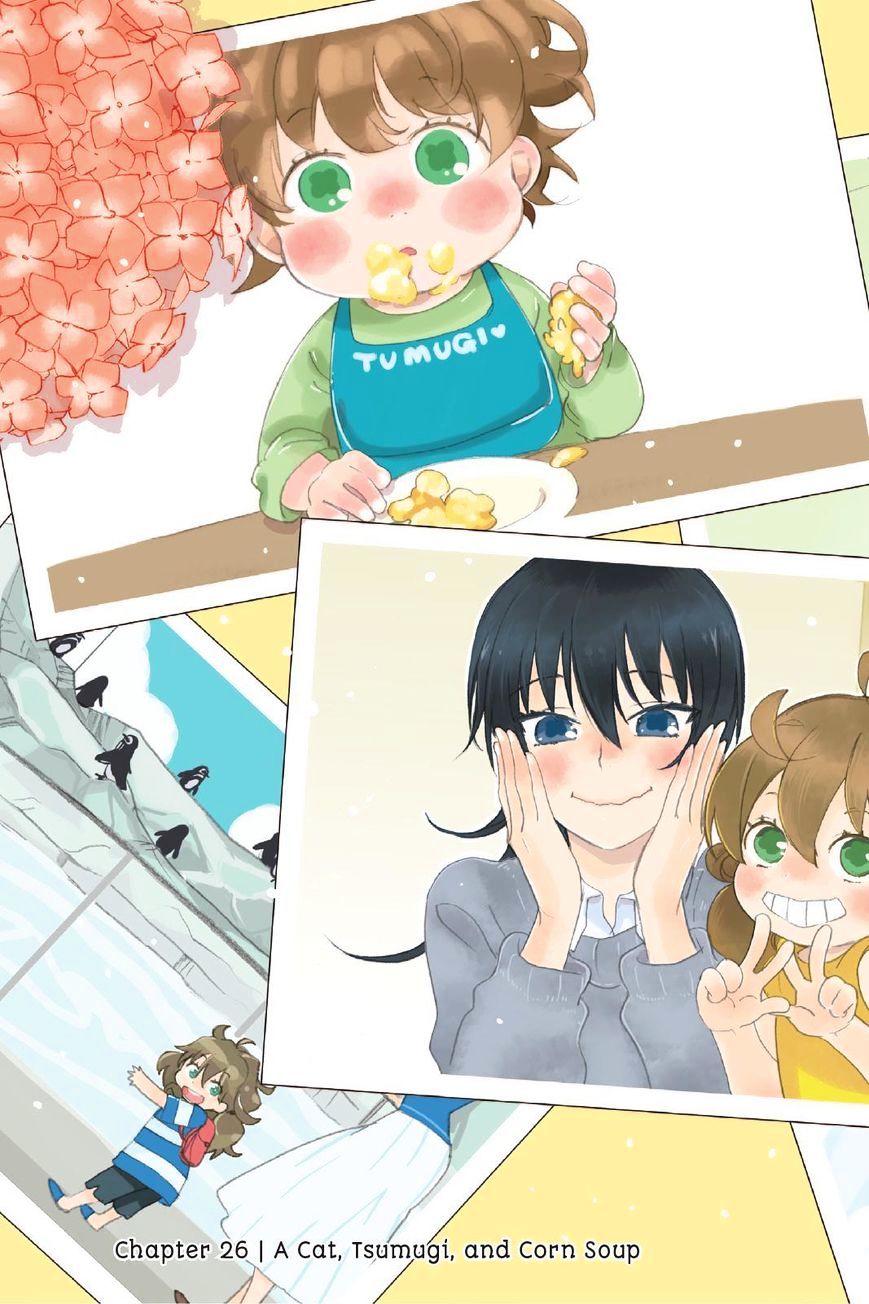 Amaama to Inazuma Chapter 26 page 3 - Chapter 26 : A Cat, Tsumugi, and Corn Soup (Fixed)